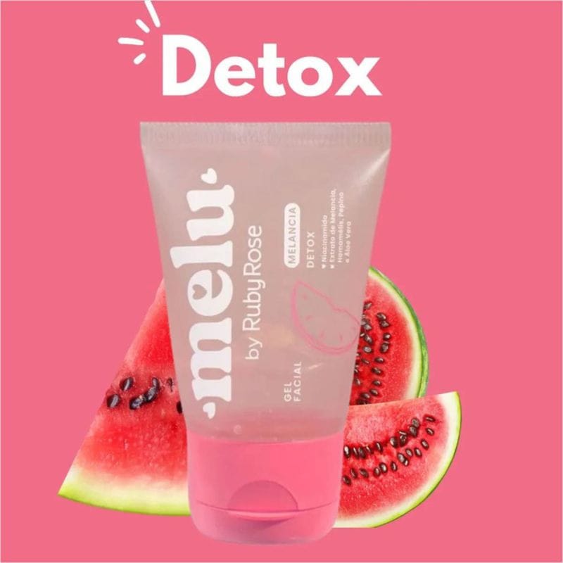 Gel Facial Detox Melancia - Melu by Ruby Rose