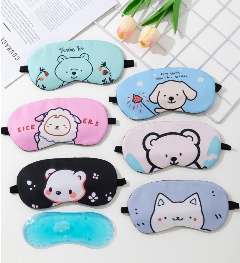 Máscara de Dormir Tapa Olho - Estampas Fofas